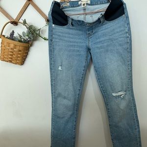 Madewell perfect vintage maternity jean size 25
